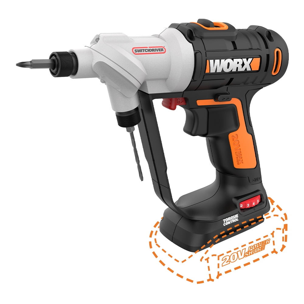 WORX Cordless 20V Drill and Impact Driver Combo Kit with Carry Case - tools  - by owner - sale - craigslist