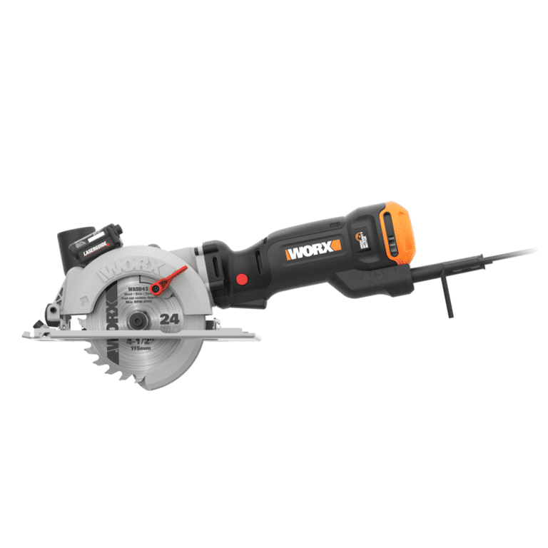 WORX WORXSAW 4.5-Inch Compact Circular Saw, Corded, WX429L WORX WORXSAW 4.5-Inch Compact Circular Saw, Corded, WX429L