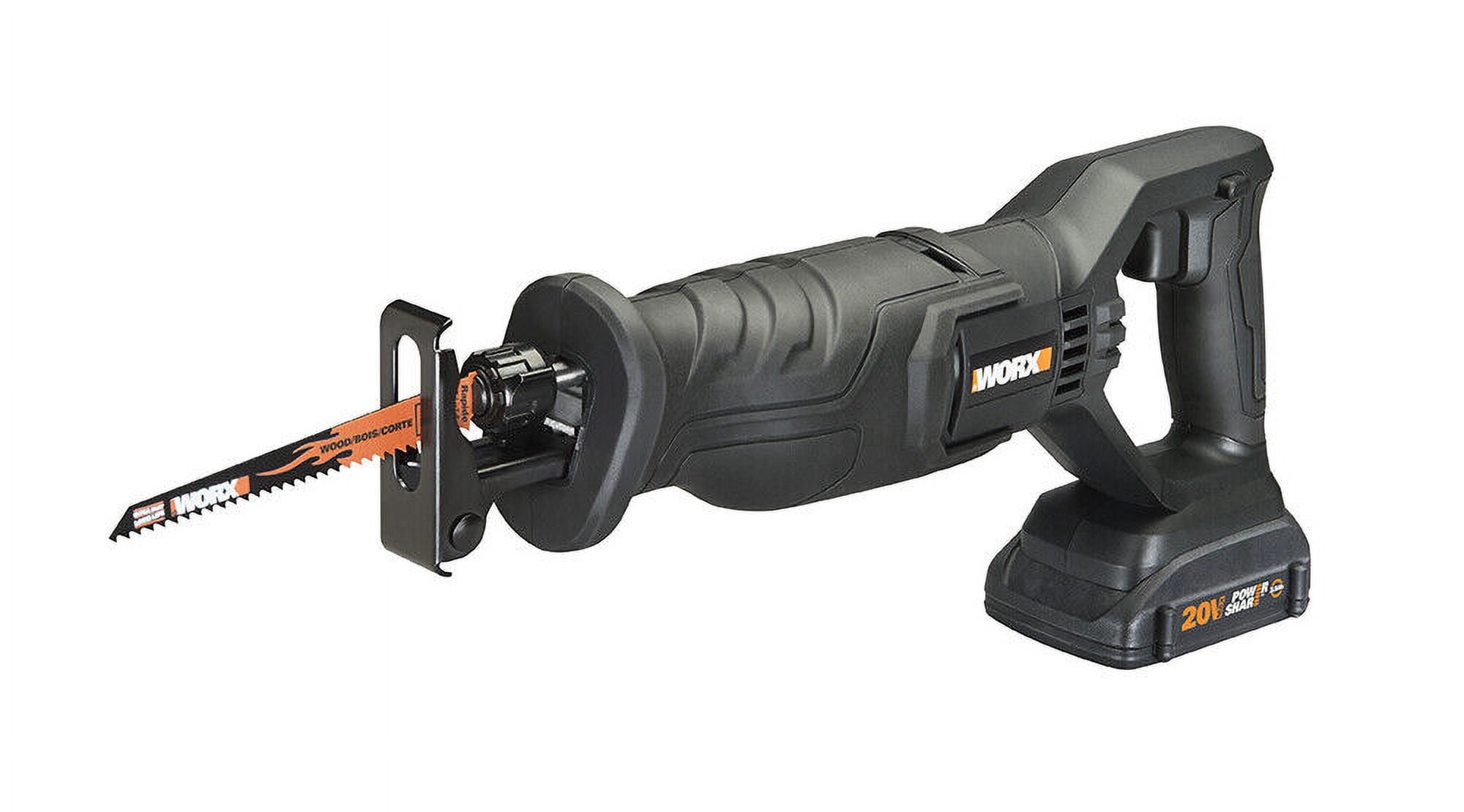 Worx WX500L 20V Power Share Reciprocating Saw