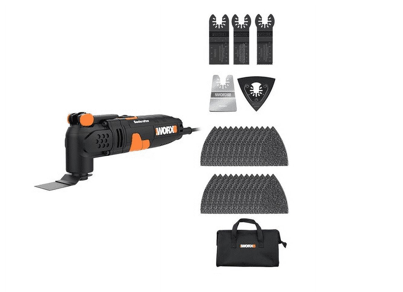 Worx WX679L.1 3A Sonicrafter Oscillating Multi Tool w/ 29 Accessories 