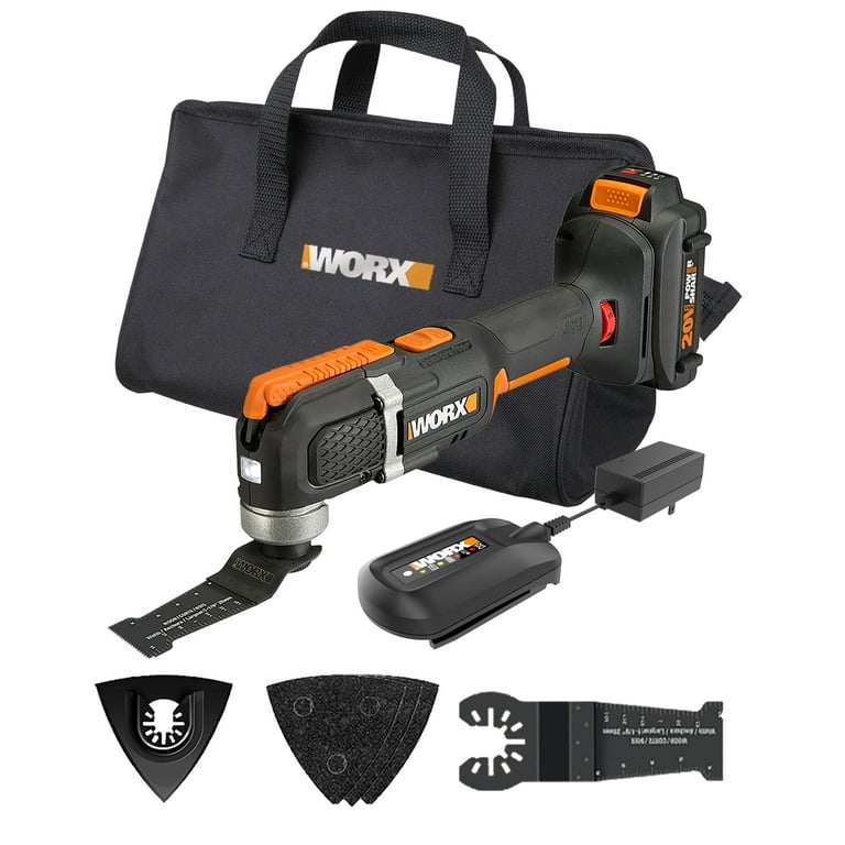 Worx 20V Power Share Sonicrafter, Cordless Oscillating Multi-Tool