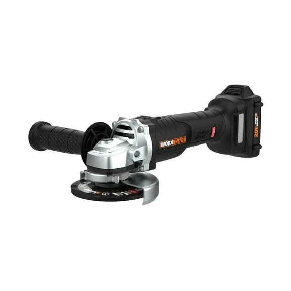 Worx WX812L 20V Power Share 4.5" Cordless Angle Grinder with Brushless Motor (Battery & Charger Included)