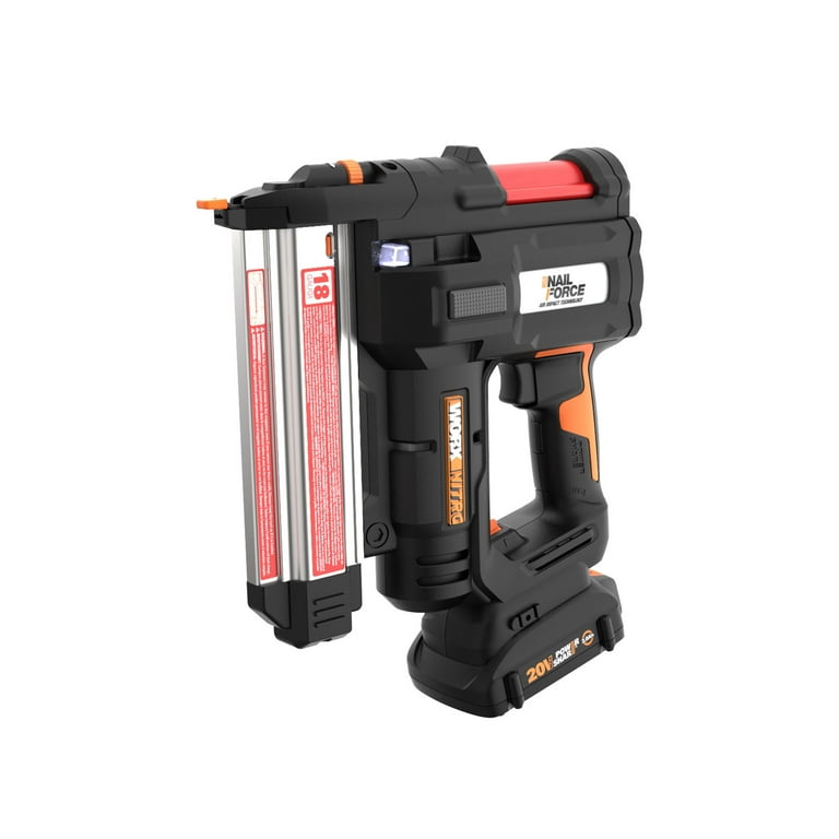 Worx Nitro WX840L 20V Power Share Cordless 18 Gauge Nail & Staple