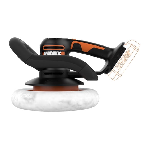 Worx WX856L.9 20V Power Share 10" Cordless Polisher & Buffer (Tool Only)