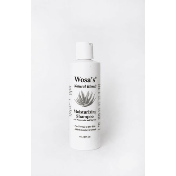 Wosa's Sulfate-Free Moisturizing Shampoo with Peppermint and Tea Tree Oils