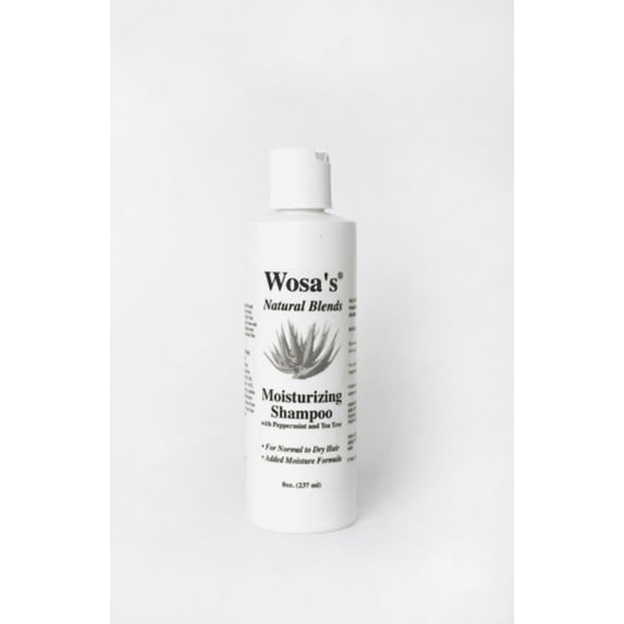 Wosa's Sulfate-Free Moisturizing Shampoo with Peppermint and Tea Tree Oils