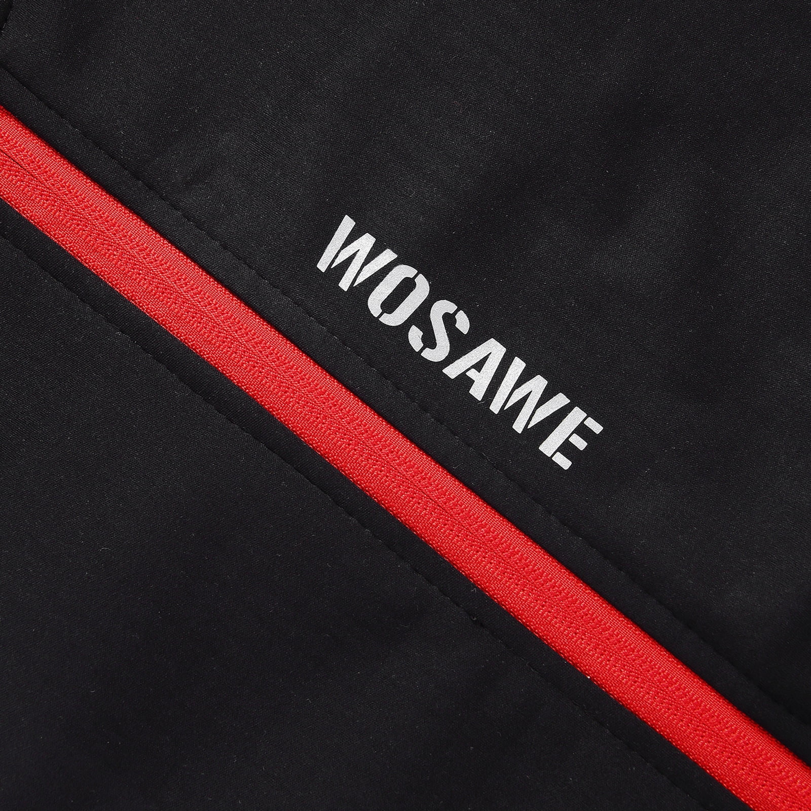 Wosawe Men Winter Cycling Jacket Windproof Thermal Fleece Bike