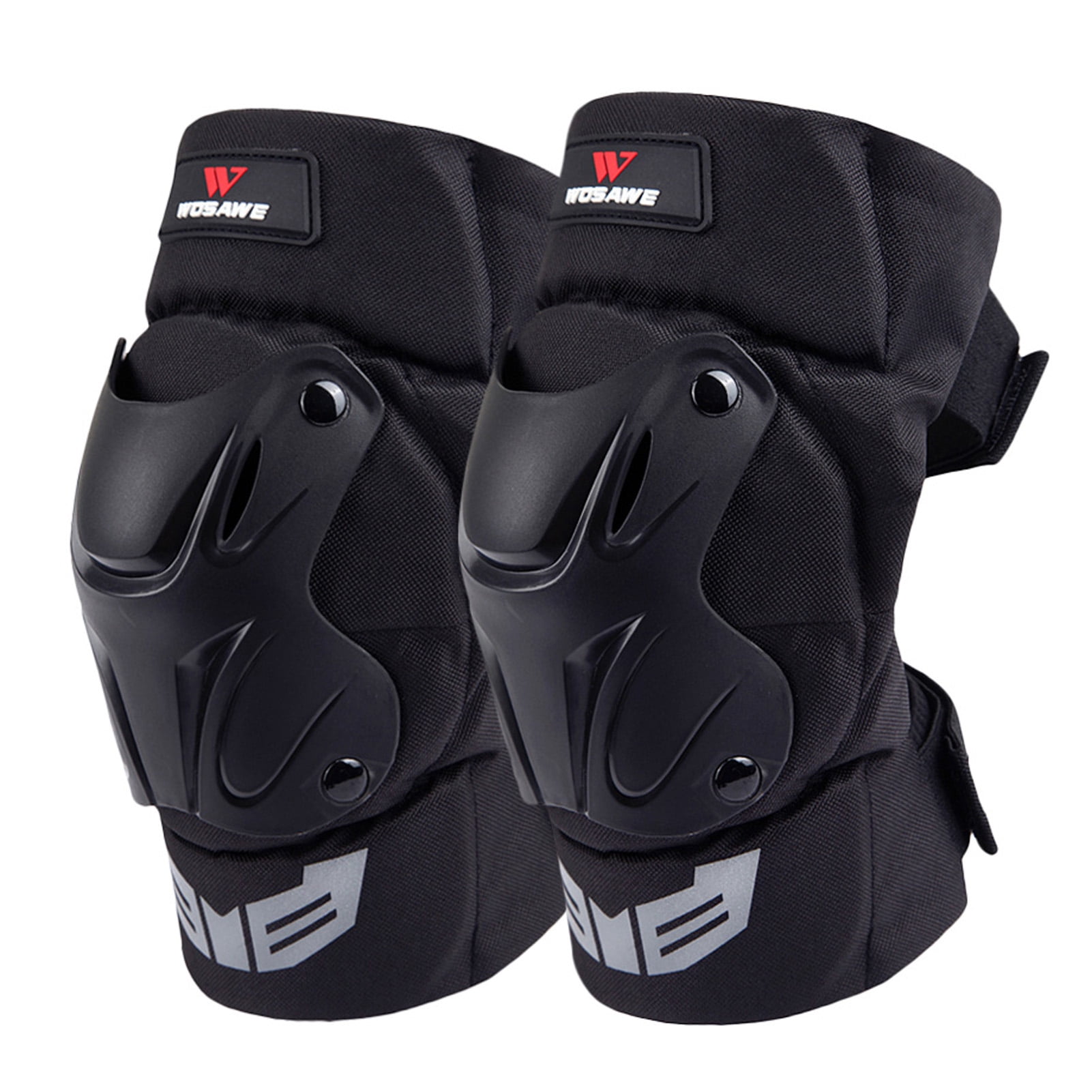 Wosawe WOSAWE 1 Pair Cycling Knee MTB Bike Motorcycle Riding Knee Support Protective Pads Guards Outdoor Sports Cycling Knee Protector Gear