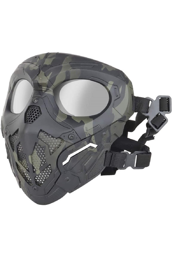 Lurker Full Face Mask Sports Paintball Outdoors Adult Riding Cosplay Costume - BCP