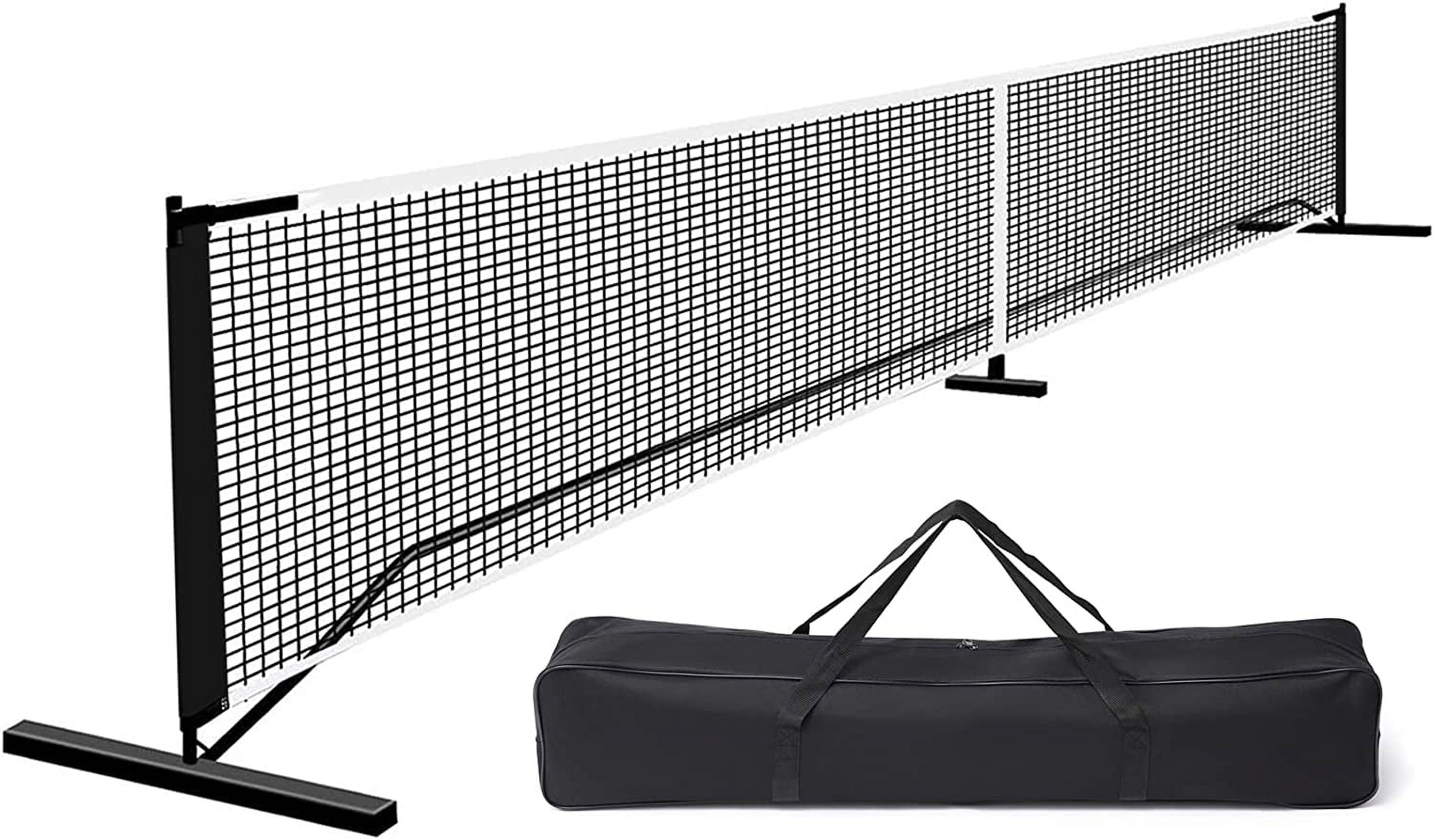 Wossspt Pickleball Nets Portable Outdoor, 22 FT Pickleball Net USAPA