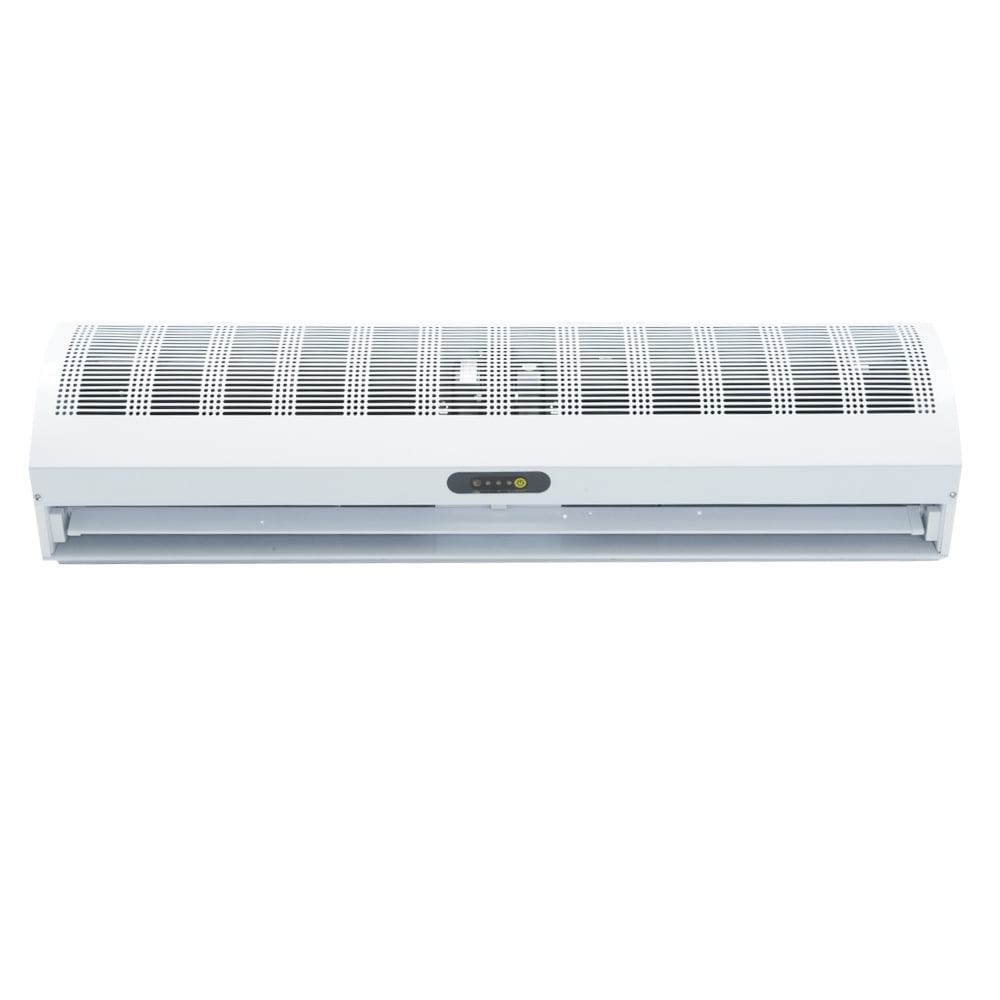 Boltic 36 Black Aluminum Air Curtain with Remote Magnetic Door Switch
