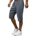 thumbnail image 1 of Wotryit Cargo Pants for Men, Mens Double Pocket Drawstring Mesh Performance Casual Shorts Cargo Shorts for Men, Mens Shorts Casual Grey 2XL, 1 of 4