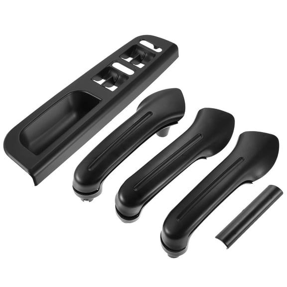 Woudy 1 Set Window Switch Panel Bezel Door Handle Trim Set for VW Jetta MK4 1999-2004