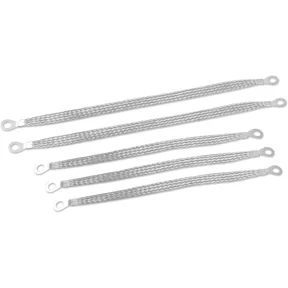 Woudy 10Pc Car Truck Firewall Engine Ground Strap, Tinned Copper Cable Kit