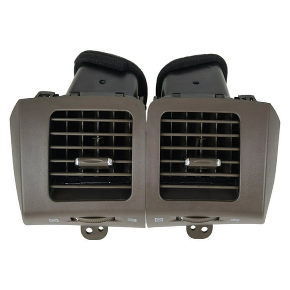 Woudy 2x Air Vent Outlet LH&RH For Toyota Land-Cruiser for Prado 120 GX470 2003-2009(Gray)