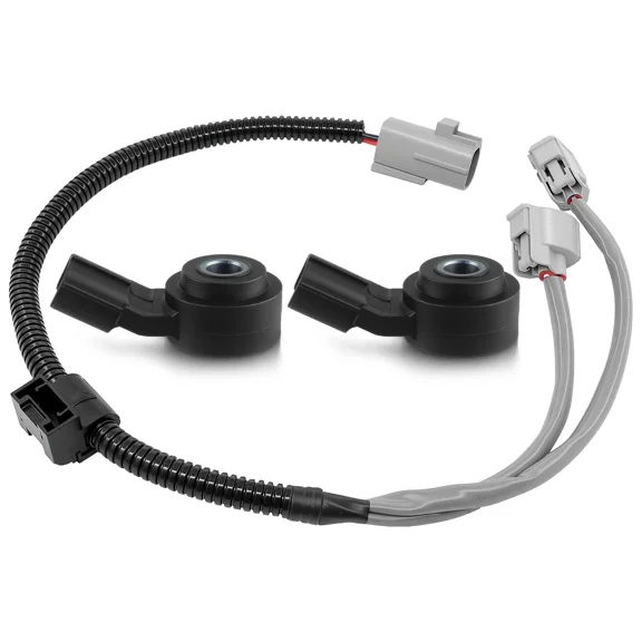 Woudy 2x Knock Sensor with Harness, 3.3L Engine for Toyota Camry Highlander Sienna Solara and Lexus ES330 RX330 RX400H, 2003-2010