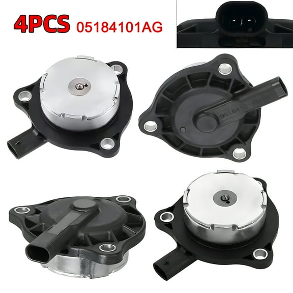 Woudy 4Pcs Cam Phaser Actuator VVT Solenoid 05184101AG for Dodge Durango 3.6L 2012-2015