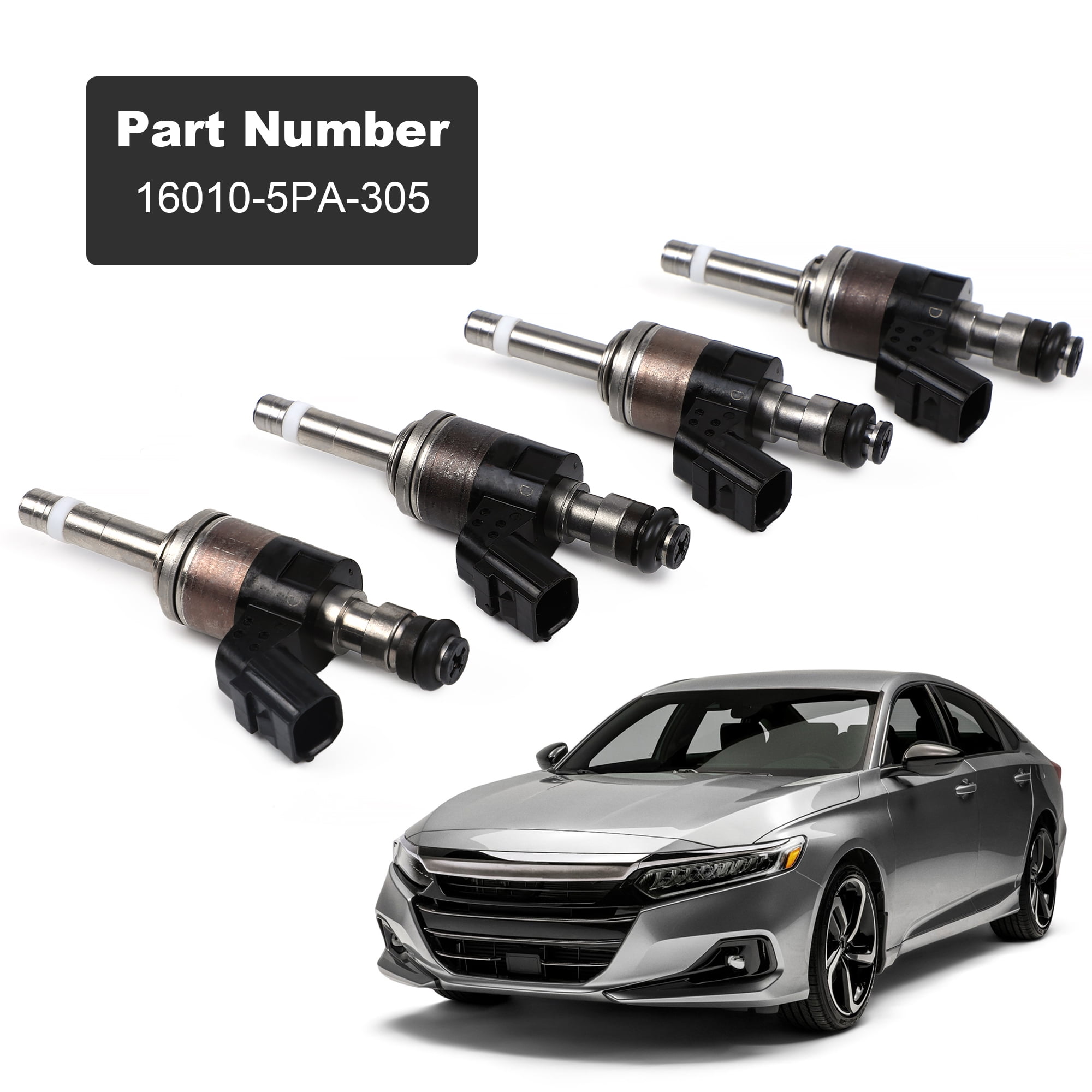Woudy 4Pcs Fuel Injectors for Honda Accord 2018-2020 CR-V 2017-2020 1.5L 16010-5PA-305