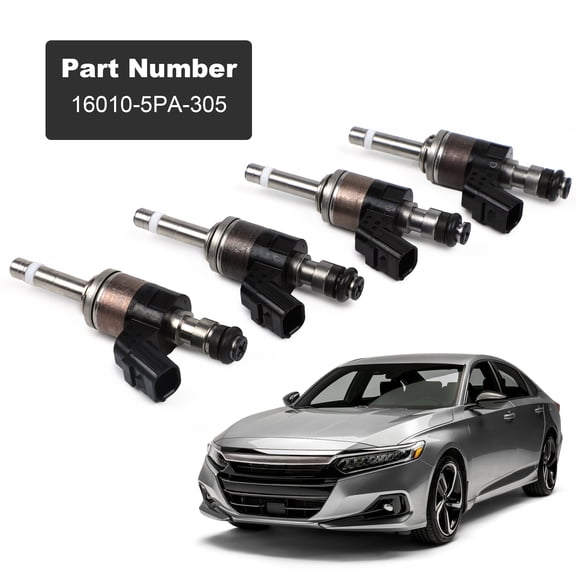 Woudy 4Pcs Fuel Injectors for Honda Accord 2018-2020 CR-V 2017-2020 1.5L 16010-5PA-305