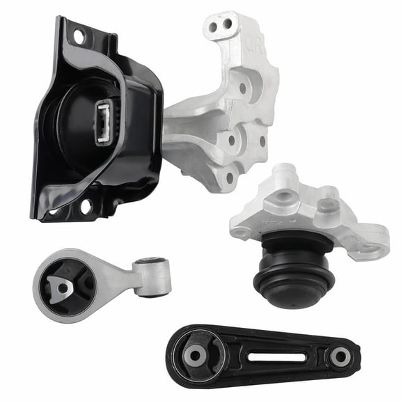 Woudy 4pcs Engine Mount and Transmission Mount Set, for Nissan Rogue 2.5L L4 2008-2013, Replace EM-9453 A4352