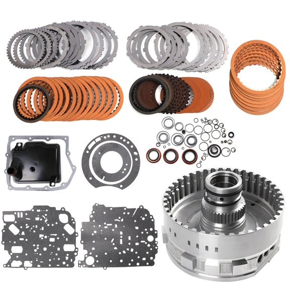 Woudy 62TE Automatic Transmission Master Rebuild Kit, Complete Overhaul Seal and Friction Set, for VW Routan Chrysler 200 Dodge Journey 2007-2013