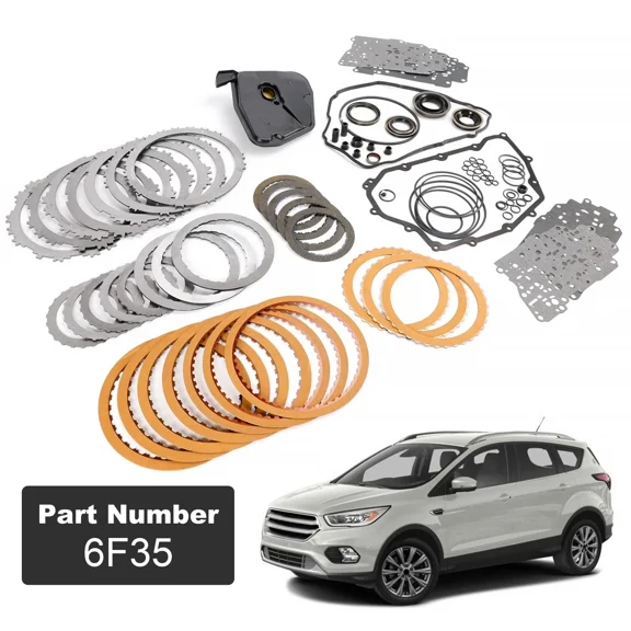 Woudy 6F35 Transmission Rebuild Kit for Ford Escape Fusion Edge Explorer Lincoln MKC