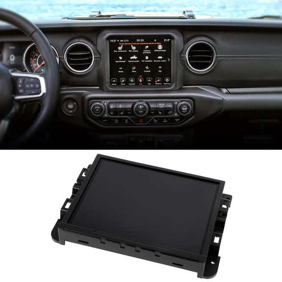 Woudy 8.4 Inch Navigation Touch Screen LCD Display Replacement LA084X02-SL01 LA084X02(SL)(01) for Jeep Vehicles
