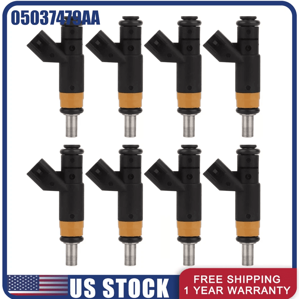 Woudy 8PCS Fuel Injectors NEW Upgrade for 2006-2018 Dodge Charger 5.7L V8 05037479AA