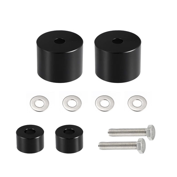 Woudy A-Pillar Grab Handle Repair Set Kit for Dodge Ram 1500 2500 3500 2002-2009 Black
