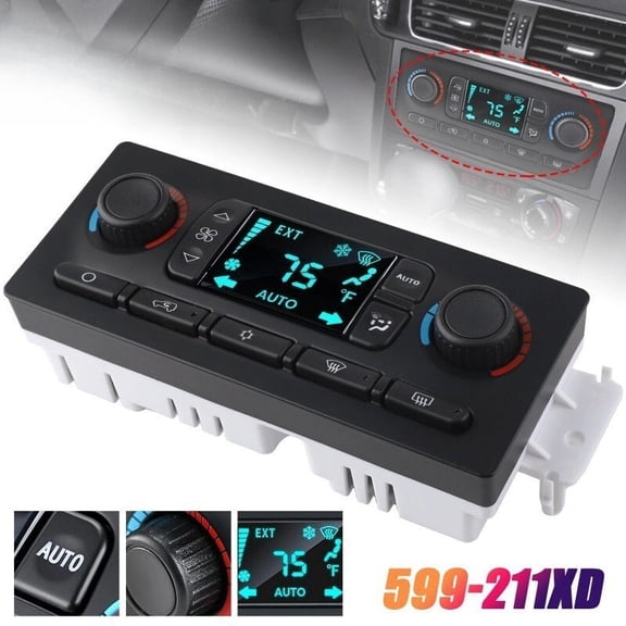 Woudy Auto A/C & Heater Climate Control Module for Hummer H2 2003 2004 2005 2006 2007
