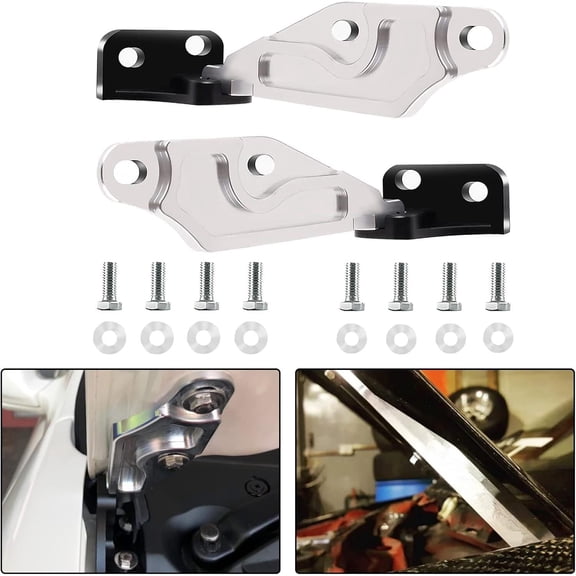 Woudy Billet Quick Release Hood Hinge Latch for Honda Acura 1992-2001 Civic Type R DC2 EK