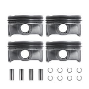 Woudy Engine Piston w/ Rings for 2018 2024 Land Rover Evoque & Discovery Sport, AJ200 2.0L I4 Gasoline Engine, 204PT