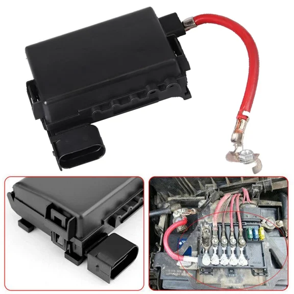 Woudy Fuse Box Battery Terminal, for VW Jetta Golf MK4 Beetle 1999-2004, 1J0937550A