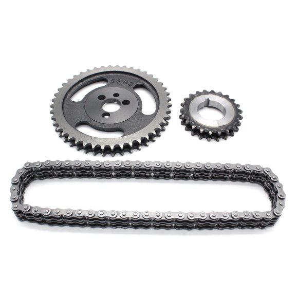 Woudy HD Double Roller Timing Chain Set for Chevrolet SBC 5.7L 283 305 327 350 383 400