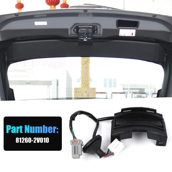 Woudy Hatch Release Button Rear Latch Trunk for Hyundai Veloster 2012-2017 81260-2V010