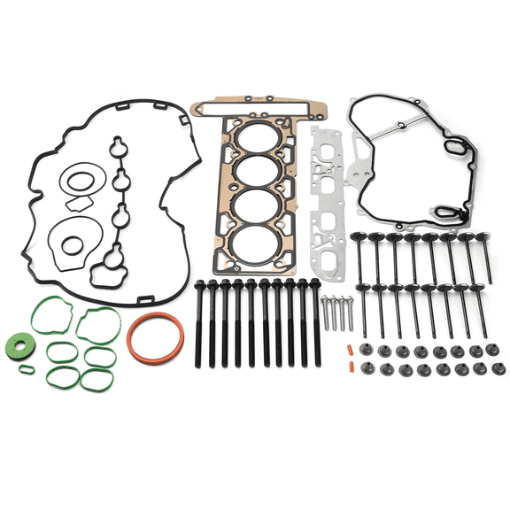 Woudy Head Gasket Set & Rocker Arms & Valve Lifter for Chevy Equinox GMC Terrain 2.4L