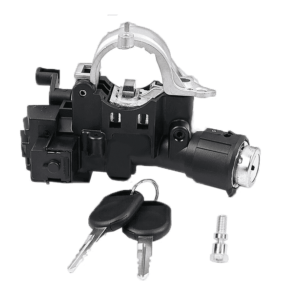 Woudy Ignition Lock Cylinder Assembly for 2008-2011 Ford Focus Escape Mercury W/ Chip Keys