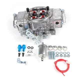 Woudy New Replace Carburetor 650CFM Double Pumper Square Bore Mechanical Secondary for Holley Quick Fuel BR-67199 Race