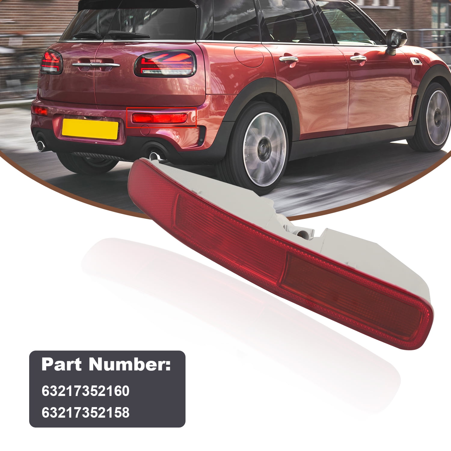 Mini Cooper Brake Light Onnull