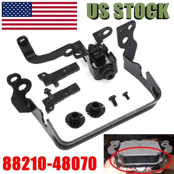 Woudy Radar Sensor Bracket Kit Replacement for Lexus Toyota, 88210-47090 88210-07010 88210-48070