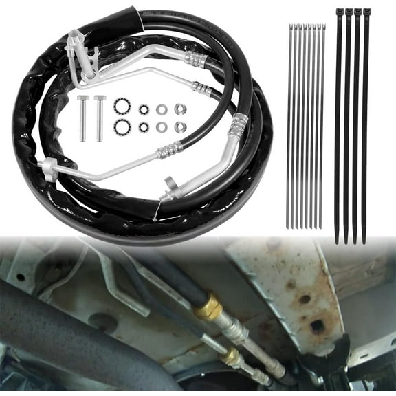 Woudy Rear/Aux AC Lines for 2012-2019 Dodge Caravan & Chrysler Town and Country C68100