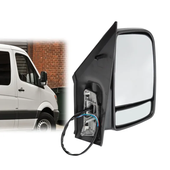 Woudy Right Side Mirror, for Mercedes Freightliner Dodge Sprinter 2500 3500 2006-2017, Replace 68009988AA
