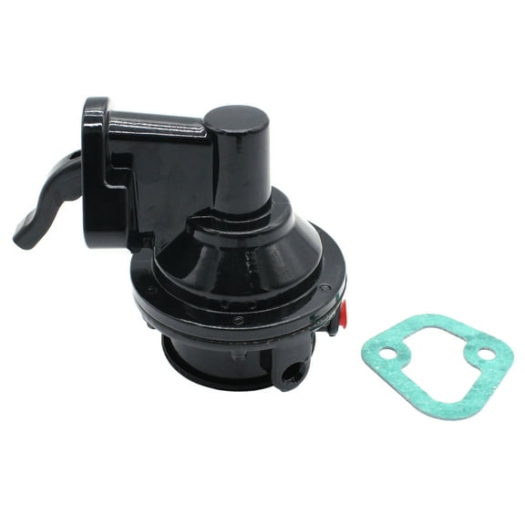 Woudy Small Block Chevy Black Fuel Pump Mechanical 80 GPH High Volume SBC 305 350 400