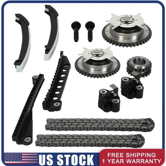 Woudy Timing Chain Kit for Ford F-150 F-250 Expedition 5.4L V8 2000-2010 XL3Z-6306-AA