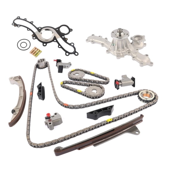 Woudy Timing Chain Kit with Water Pump for Toyota 4Runner Land Cruiser Tacoma Tundra 4.0L 1GRFE