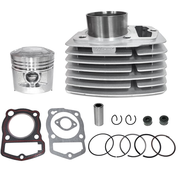 Woudy Top End Rebuild Kit Cylinder Piston Gasket Set for Honda CB125S CL125S SL125 XL125 TL125