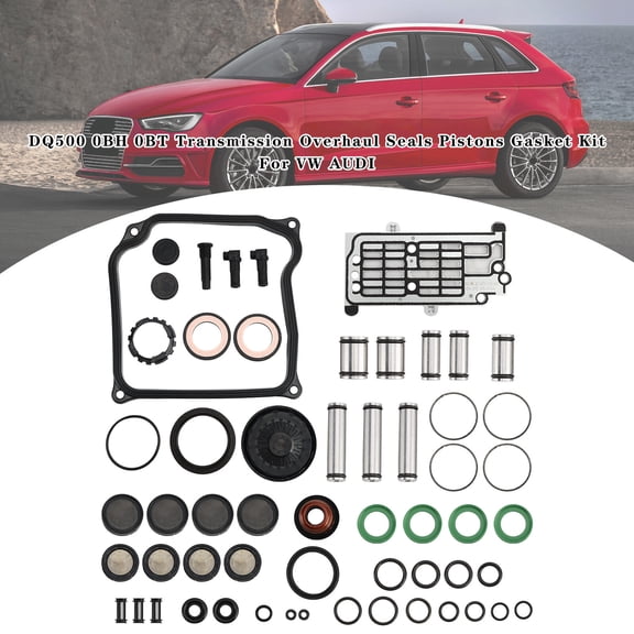 Woudy Transmission Overhaul Seals Pistons Gasket for VW TIGUAN 2011-ON L4 DQ500 0BH 0BT