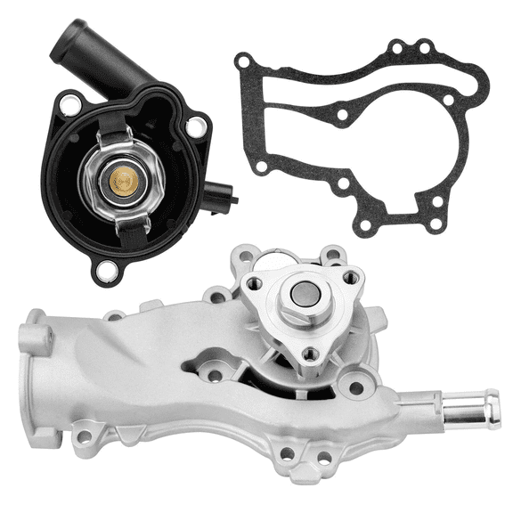 Woudy Water Pump and Thermostat for Chevy Cruze Sonic Trax Buick Encore 1.4L 55579016
