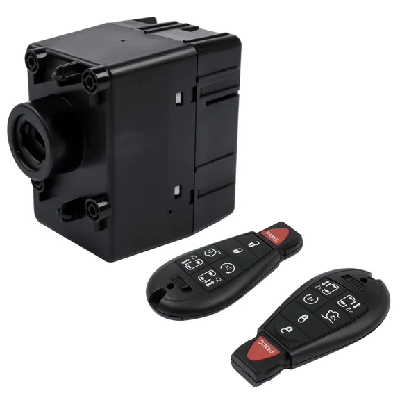Woudy Wireless Ignition Node WIN Module with Keys, Programmed Direct Replacement, for Dodge Ram 1500 2500 3500 2009-2012, OEM 68210151AA