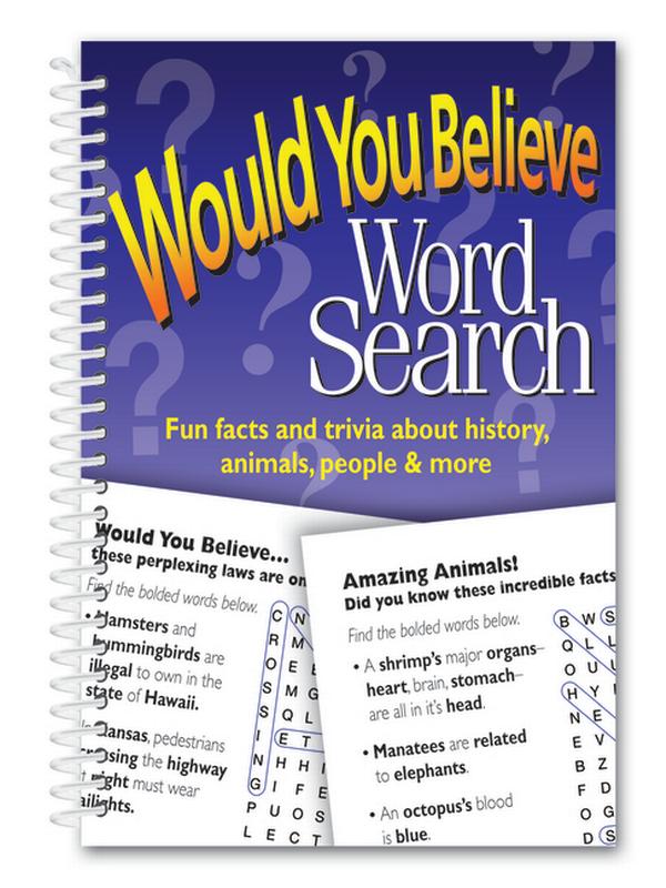 Would You Believe Word Search (Other)